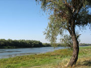 Landscape of Don river