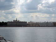 Neva river, the view from the Peter and Paul fortress